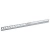Blanke Aqua Keil Wand 8402856100L afsluitprofiel 2000x10x40mm links mat zwart