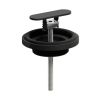 Clou CL1060300021 drain and trap connector for Flush and First wash-hand basin, matt black
