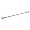 Decor Walther 0975354 Stone HTE80 handdoekhouder 80cm chroom/ wit