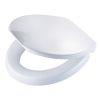 Diaqua Comfort 31169041 toiletzitting met deksel (verhoogd 5cm) wit