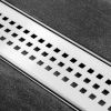 Easy Drain Multi Design parts EDCAR1200M Carré-7 shower drain grate 120 cm stainless steel