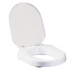 Etac Hi-Loo 80301101 Toilettensitz mit Deckel abnehmbar weiß 10cm