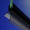 Exa-Lent Universal DS641006 Matt Schwarz Duschprofil 1 Klappe 1 Klappe 100cm - 6mm