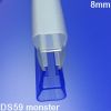 Exa-Lent Universal Probestück Duschgummi Typ DS59 - 2cm lang und geeignet für Glasdicke 8mm - 1 Schnabel von 8mm (Kugel)