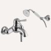 Fima Carlo Frattini Bell F3364BR badkraan opbouw 1-greeps met garnituur brons