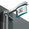 Huppe 1002, 054234 drain profile for revolving door with fixed part for side wall