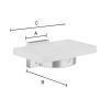 Smedbo House RK342P holder with soap dish chrome