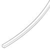 Novellini P10BR0R001-K sill profile chrome