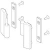 Novellini R02OTSMO1-K scharnierdelenset links chroom