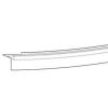 Novellini R55SPBOR01-TR horizontal sealing profile