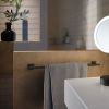 Smedbo House RB3364 double towel rail 65cm black