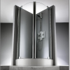 Huppe 1002, 069729 set of drain profiles for 2-part quarter-round corner entry