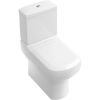 Villeroy en Boch Sentique 98M8S101 toiletzitting met deksel wit