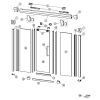 Huppe Aura elegance, 025504 set afdekkapjes