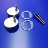 Duravit Starck 2 0061711000 scharnierset voor toiletzitting Starck 2 006699
