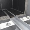Easy Drain Compact 50 FF Tegel EDCOMTFF130050 douchegoot 130cm zijuitloop