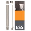 Easy Drain STE100 SlimTube afvoerbuis ovaal 100cm PVC