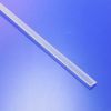 Exa-Lent Universal DS63100 sill profile 100cm, 1,5mm high, with adhesive tape, transparent