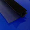 Exa-Lent Universal DS641006 Matt Schwarz Duschprofil 1 Klappe 1 Klappe 100cm - 6mm