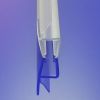 Exa-Lent Universal Probestück Duschgummi Typ DS46 - 2cm Länge und passend für Glasstärke 6mm - Anschlagprofil 1 Klappe