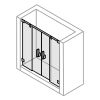 Huppe Vista pure, 066306 afvoerprofiel