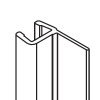 HSK Premium E79065 sealing profile vertical, 200cm, 6mm *no longer available*