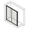 Huppe 1002, 054530 vertical cover profile