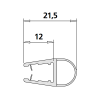 Kermi 6004125 Wanddichtung vertikal 200cm