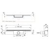Easy Drain M-line MLINE80050 shower drain 80cm horizontal outlet