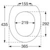 Villeroy und Boch Century 8843K1R1 WC-Sitz mit Deckel weiß (White Alpin CeramicPlus)