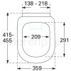 Villeroy en Boch Subway 9M55S1R2 toiletzitting met deksel wit (Star White CeramicPlus) *niet meer leverbaar*
