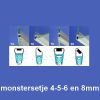 Exa-Lent Universal MON-M Monstersetje - magneetstrippen 4-5-6-8mm