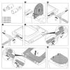 Duravit P3 Comforts 1004160000 Dämpfer set für Toilettensitz P3 Comforts 002039 (2er-Set)