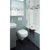 Diaqua Comfort 31169041 toiletzitting met deksel (verhoogd 5cm) wit