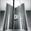 Huppe 1002, 069722 set of drain profiles for 3-part quarter-round corner entry