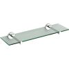 Clou Flat CL0902080 shelf 450mm clear glass/ chrome