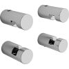 Clou Hold Me CL080100129 mirror clamps (4 pieces) chrome
