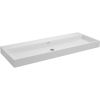 Clou Wash Me CL0226038 sink 110x42cm mineral marble white