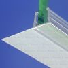 Exa-Lent Universal DS0910010 - G10014100 clear shower profile 1 flap horizontal 100cm - 10mm