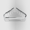 Decor Walther 0705100 DW 228 corner wire basket chrome