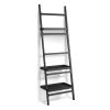 Decor Walther 0932060 Stone HTLA towel ladder with 3 shelves matte black
