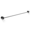 Decor Walther 0975365 Stone HTE80 towel holder 80cm stainless steel brushed/ matte black