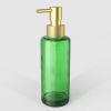 Decor Walther Porter 0863282 TT PORTER soap dispenser green glass frosted gold