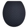 Diaqua Lyon 31171505 toilet seat with lid motif Rattan