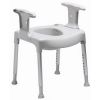 Etac Swift 81702020 freestanding toilet riser gray