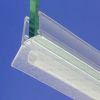 Exa-Lent Universal DS131005 quarter round clear shower profile 1 flap 1 round 100cm - 5mm
