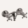 Fima Carlo Frattini Elizabeth F50851SN surface mounted shower mixer 2 handle brushed nickel