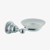 Fima Carlo Frattini Victory F60632BR soap holder white satin glass/ bronze