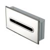 Geesa Hotel 123 tissue holder recessed stainless steel polished