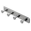Geesa Hotel 5281 Mehrfachhaken mit 4 Haken Chrom